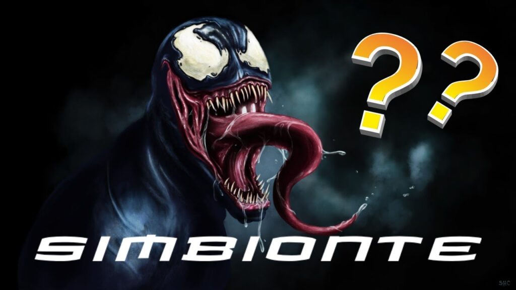 L'immagine rappresenta Venom, un simbionte antagonista di Spiderman